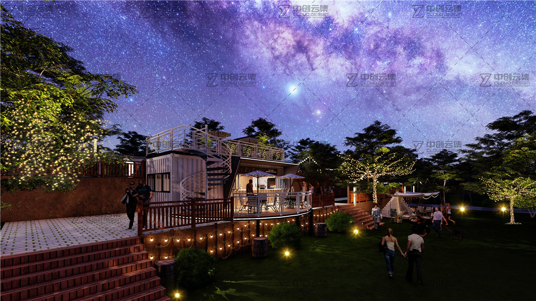 海南三亚市景区水吧集装箱项目