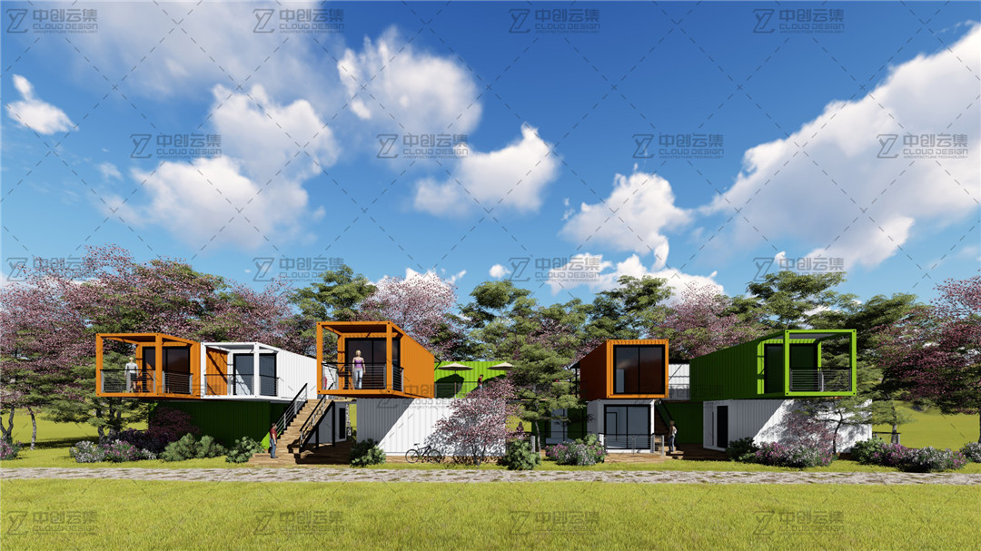 杭州市临安集装箱民宿酒店项目