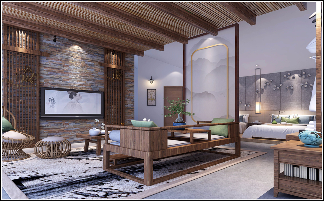 阳江市海陵岛民宿酒店装修项目