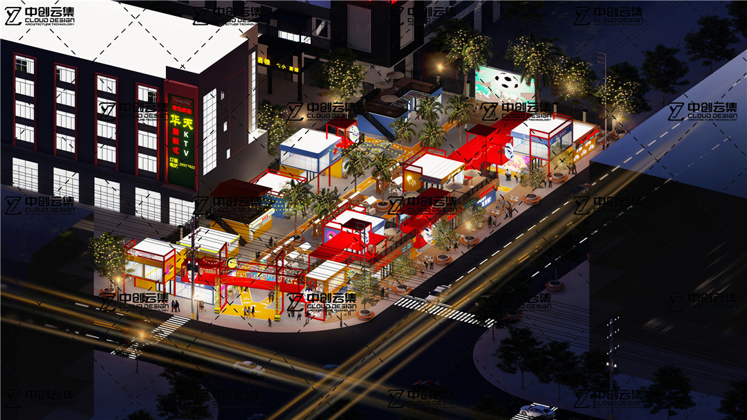 佛山市顺德华天潮集商业街项目