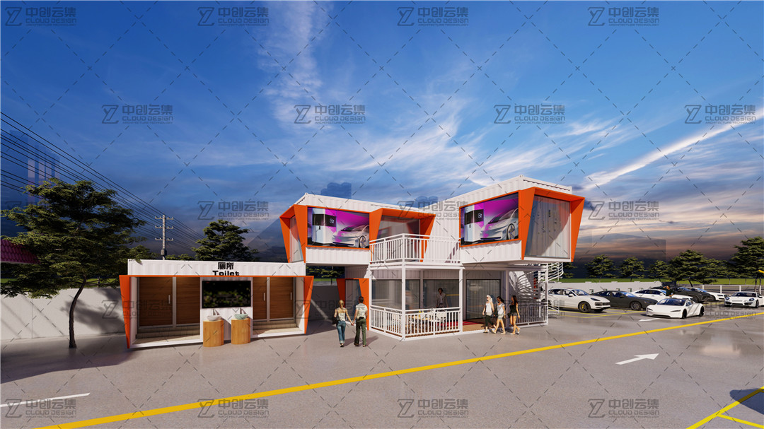 深圳市龙岗橙果新能源集装箱充电站项目