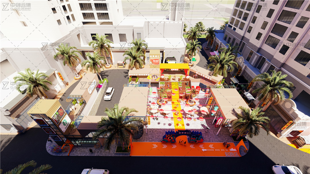 佛山市南海春风里集装箱商业街项目